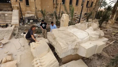 مسؤول سوري يتحدث عن سـ.ـرقة الآثـار السورية: أصبحت موجودة في أسواق العالم