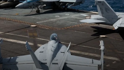 حاملة الطائرات الأميركية "نيميتز" تغادر بحر الصين الجنوبي وتتجه إلى الشرق الأوسط وسط تصاعد التوترات