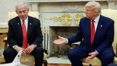 أكسيوس: إدارة ترمب لم تُخطر إسرائيل مسبقاً بلقائه مع الشرع أو برفع العقوبات عن سوريا