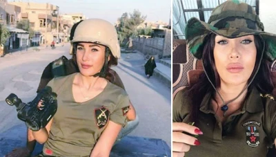 ظهورها في ساحات القتال يثير الجدل مجددًا.. نور النقري تحت مجهر السوريين بسبب تغطياتها الإعلامية