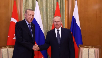 بوتين وأردوغان يناقشان القضية السورية في أستانا