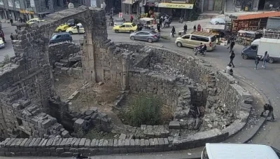 تخريب معلم أثري في دوّار المشـ..ـنقة يثير غضباً واسعاً في السويداء