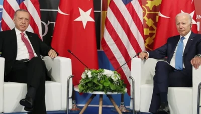 نداء من الرئيس أردوغان إلى الرئيس بايدن: معًا لتحقيق السلام ووقف المأساة في غزة