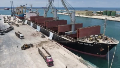 شحنتان فوسفات تغادران طرطوس إلى رومانيا ومصر