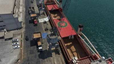 وصول 14 ألف طن من الطحين إلى ميناء طرطوس ضمن مساعدات أممية