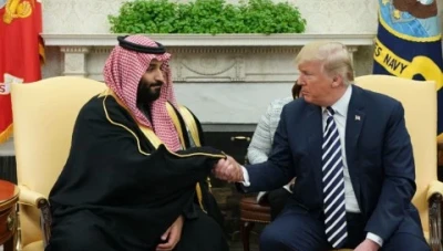 ترامب يكشف عن صفقة مالية بقيمة تريليون دولار مع السعودية قبل زيارته المقبلة