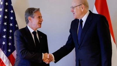 رئيس الحكومة اللبنانية ميقاتي يلتقي ببلينكن والسيسي لحماية لبنان من الحرب