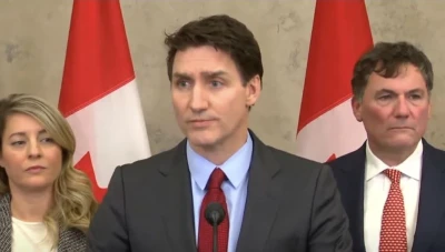 ترودو يرد على الرسوم الجمـركـ.ـية الأمريكية: كندا ستـفـرض رسـومًا على 155 مليار دولار من البضـائع الأمريكية