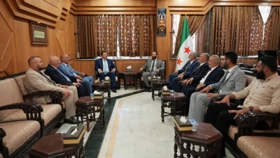 محافظ حلب يبحث مع وفد دبلوماسي يوناني توسيع التعاون الاقتصادي والثقافي