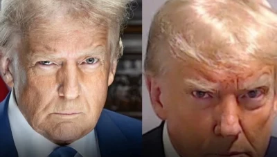 ترامب يظـهر بمـلامح صـ.ـارمـة في صورته الرسمية لحفل التنصيب