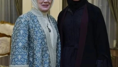 تصريح السيدة أمينة أردوغان بعد لقائها بالسيدة لطيفة الشرع