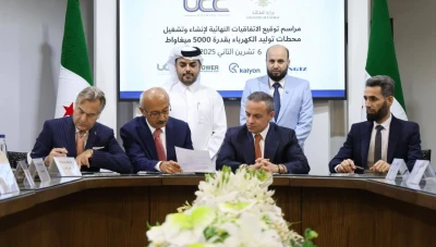 اتفاقيات جديدة لتوليد 5000 ميغاواط من الكهرباء في سوريا بقيادة تحالف “أورباكون”