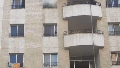 انـدلاع حـريق كبير في السكن الجامعي