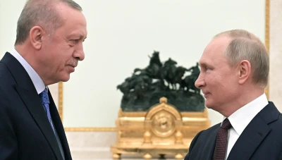 أردوغـان لـبوتيـن: دعـ.ـم وحـدة سوريا وحـ.ـل سـيـاسـي دائـم