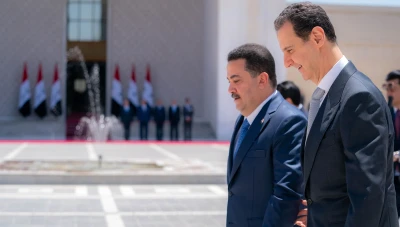 مباحثات رسمية مع رئيس الوزراء العراقي بدمشق