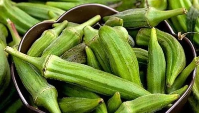 انخفاض كبير في سعر البامية