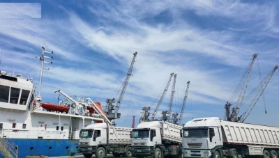 وصول أول باخرة محملة بالشعير إلى سوريا مباشرة بعد رفع العقوبات