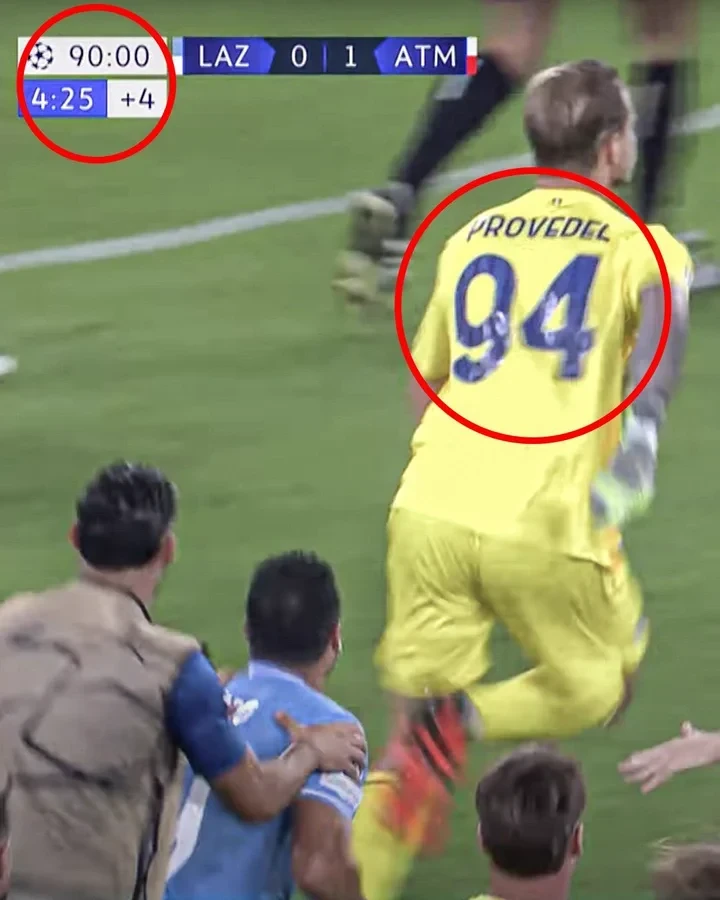 فيديو الهدف.. حارس لاتسيو صاحب الهدف التاريخي على أتليتكو مدريد في آخر دقيقة .. احصائيات غريبة