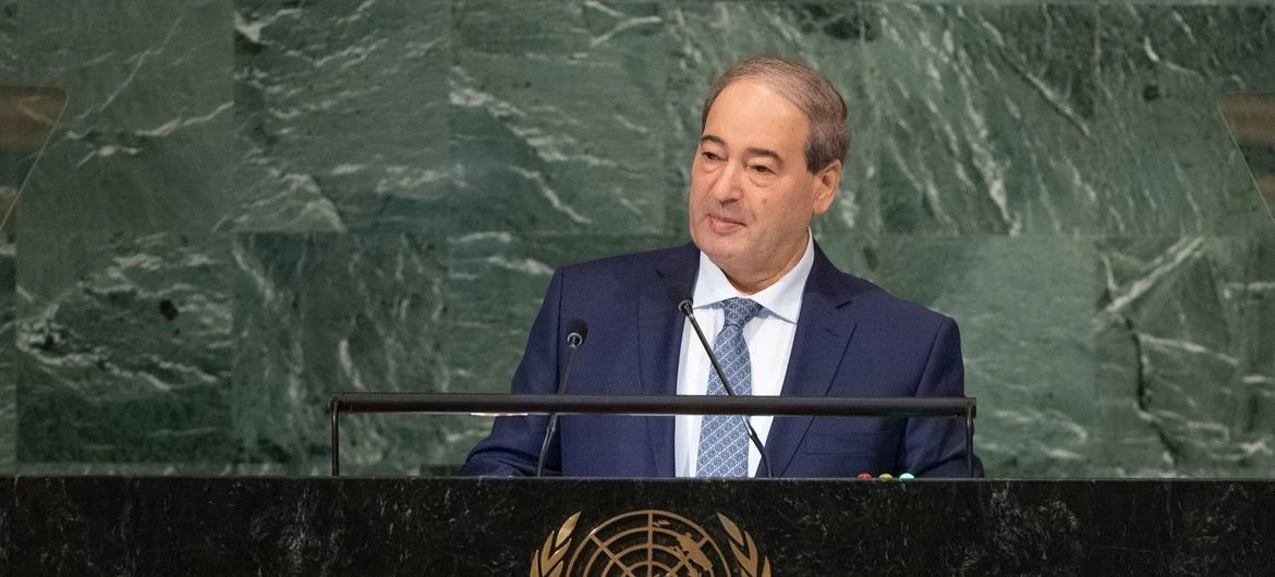 فيـصل المقداد: ضـرورة الحـفـاظ على وحـدة سوريا وتطـلعات الحـوار الوطـنـي