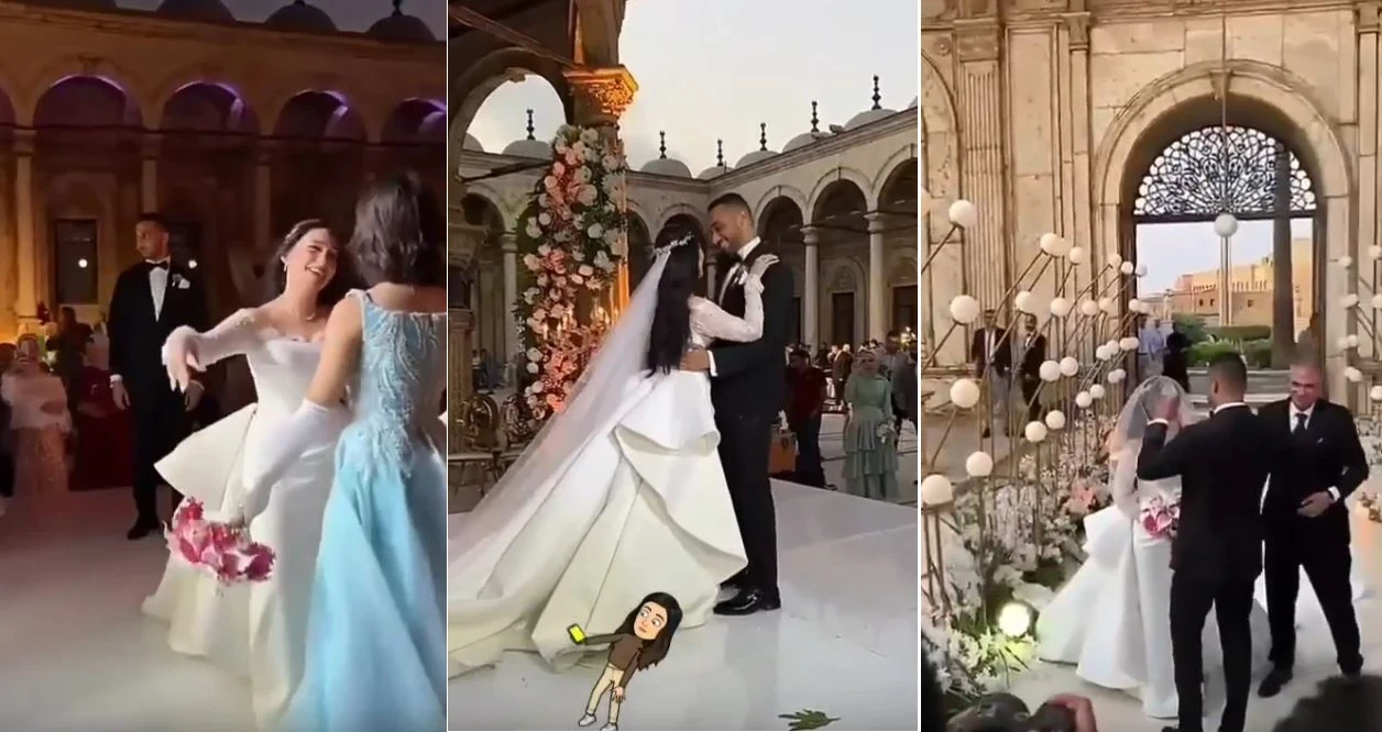 حفل زفاف داخل مسجد في مصر يثير جدلاً واسعًا
