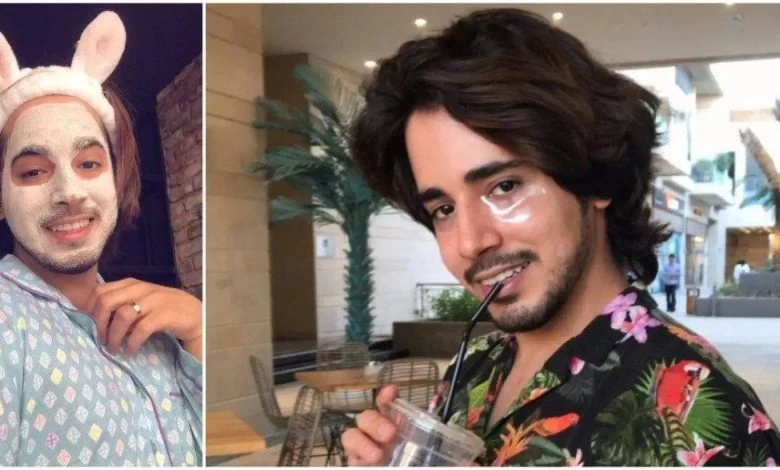 المتـ.ـحول بدر خلف ينشر صورة لزوجه وابنه ويدعو الله ان يحفظهم