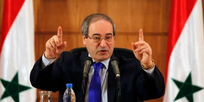 المقداد: قرار بايدن يسبب اثاراً كـ.ـارثية