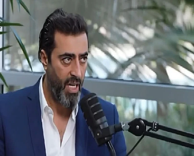 صورة تجمع باسم ياخور مع المراسل الحـربي وسيم عيسى عام 2018