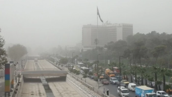 استمرار المنخفض الجوي في سوريا