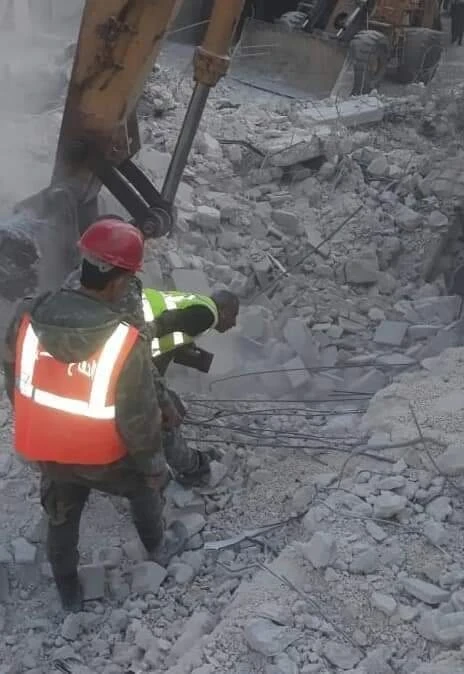 أسماء ضحـ.ـايا انهيار المبنى السكني في حي الشيخ مقصود