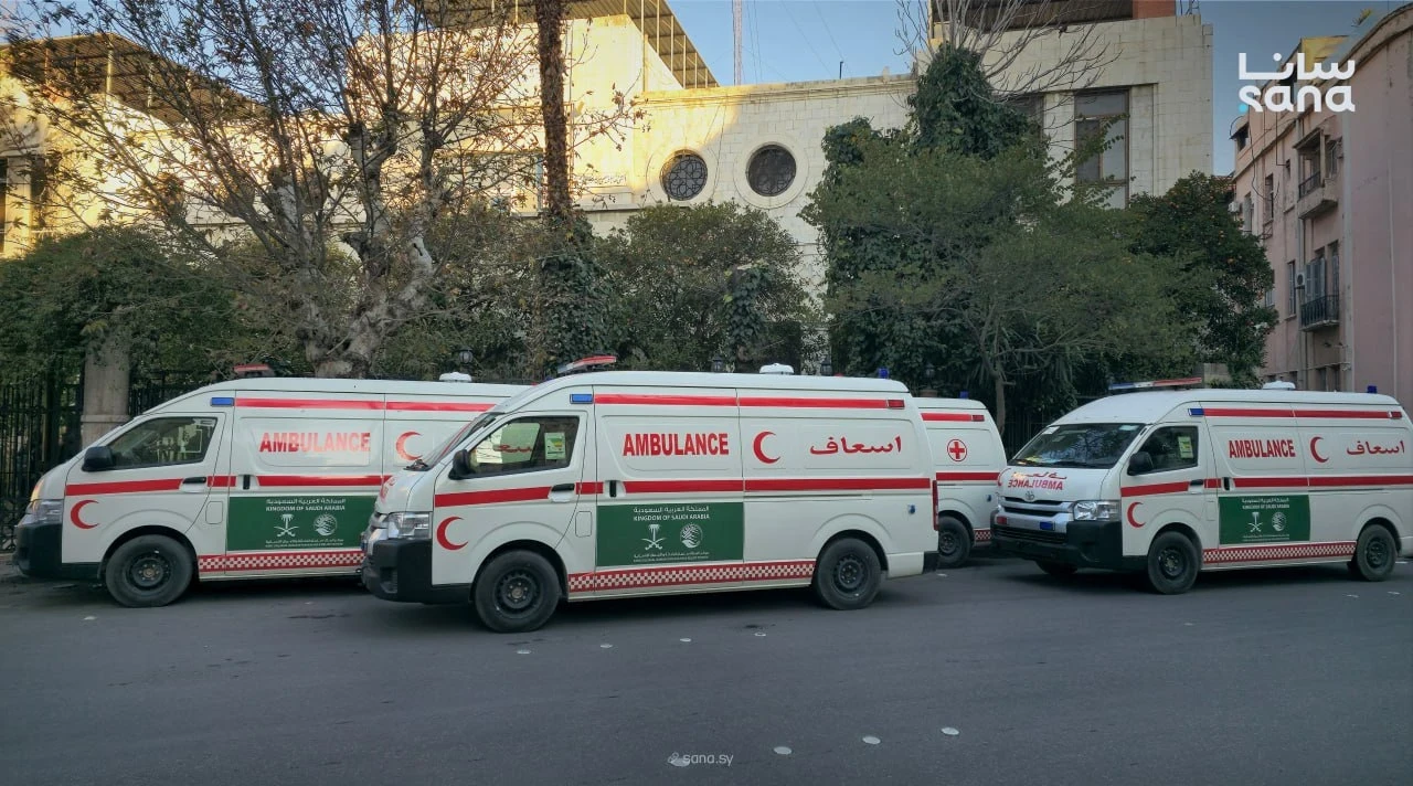 تعزيز منظومة الإسعاف بدعم دولي للقطاع الصحي السوري