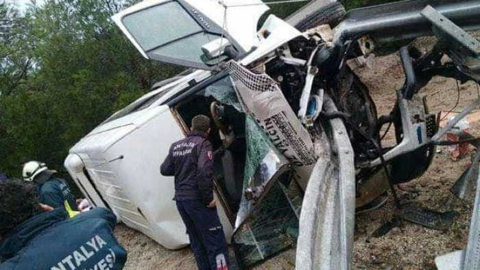 وفاة طفل سوري وإصابة آخرين بحادث في ولاية أنطاليا التركية