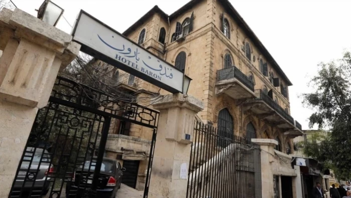  فندق بارون بحلب ضمن بازارات البيع والشراء