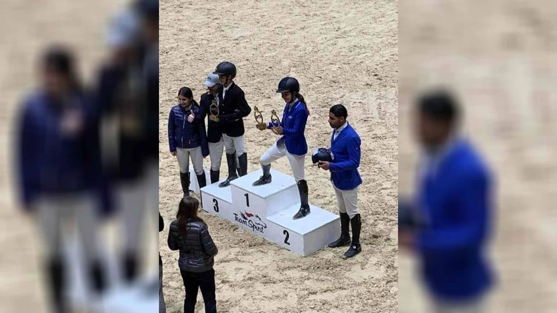 على غير العادة.. شام الأسد تنال المركز الثاني في بطولة محلية للفروسية!