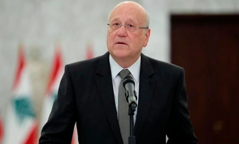 ميقاتي يدعو إلى إعادة اللاجئين السوريين إلى 'المناطق الآمنة'