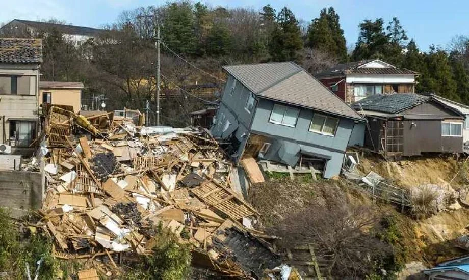 زلزال اليابان يحرك الأرض 1.3 متر نحو الغرب