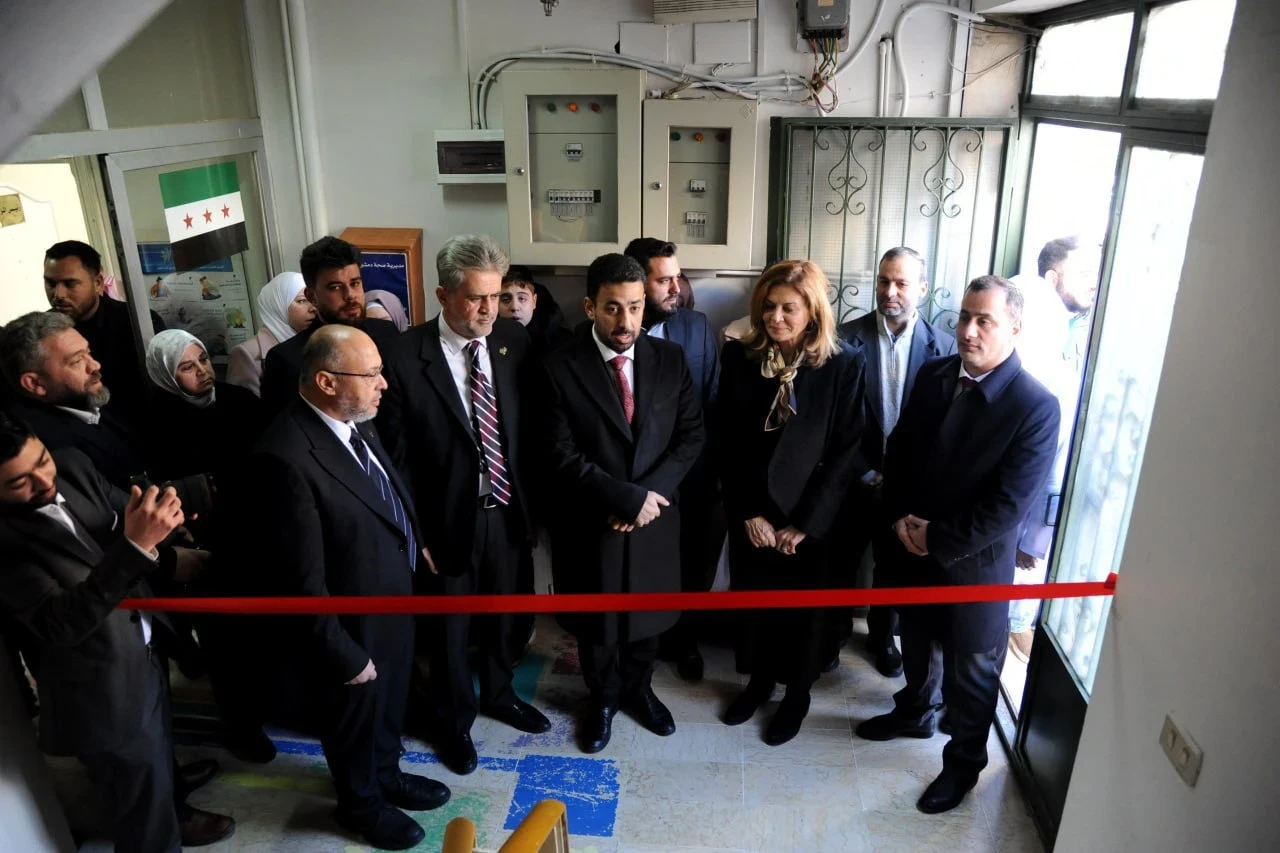 افتتاح مركز كفرسوسة الصحي لرعاية وتأهيل الأطفال المصابين بطيف التوحد في دمشق