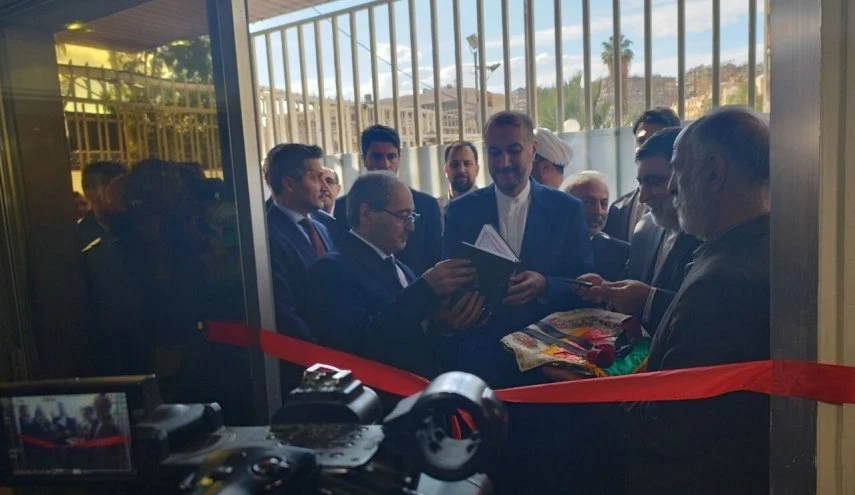 تدشين المبنى الجديد للقسم القنصلي للسفارة الإيرانية في دمشق