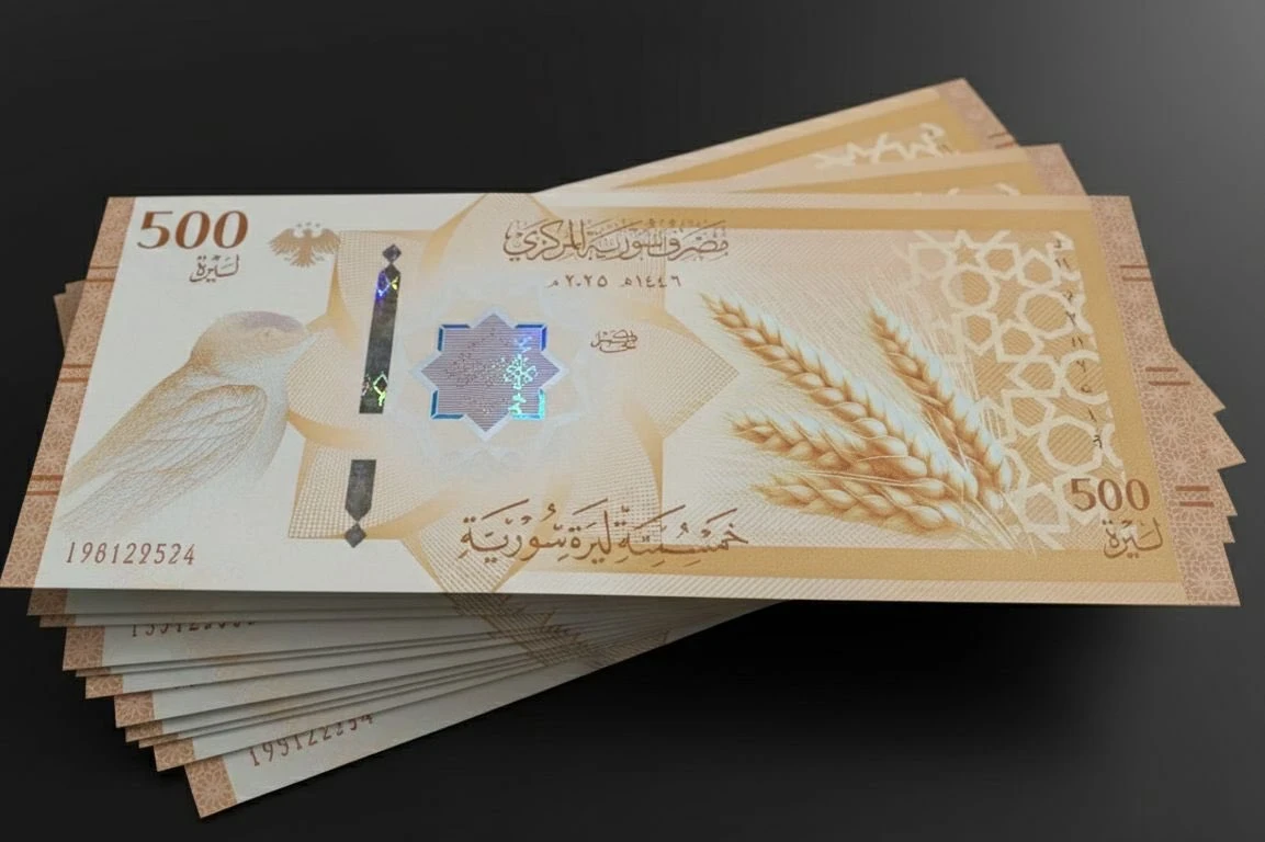 سعر صرف الليرة السورية عند افتتاح يوم الخميس 2026-1-1