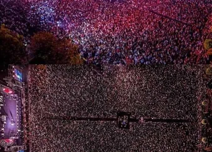 تامر حسني يثـير الجـدل بحفل في الإسكندرية وسط الأحدا.ث المأسـاوية في غـ.ـز.ة ولبـنان