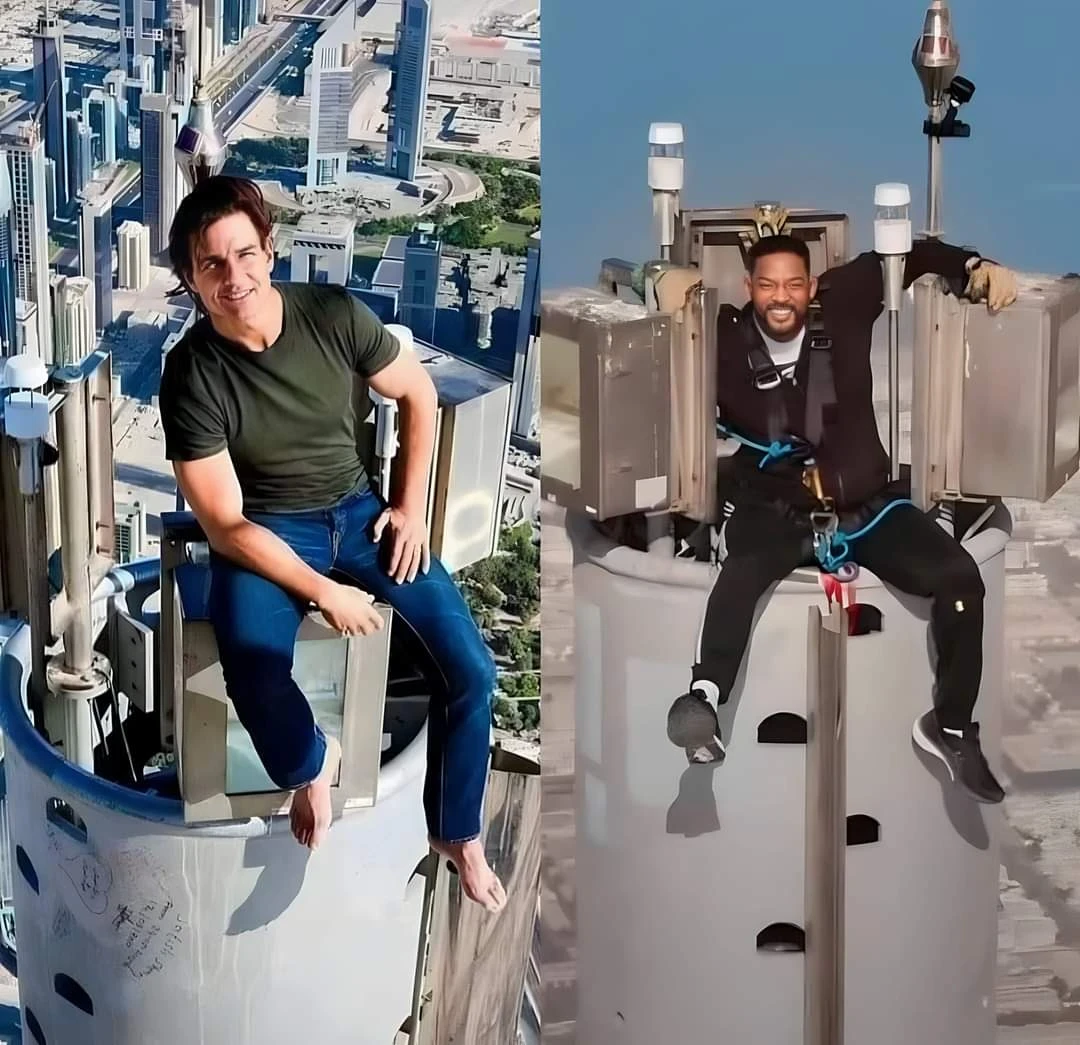 جرأة توم كروز وويل سميث تتجسّد في برج خليفة: بين تحدّي الحواف بلا حبال واعتماد الإثبات
