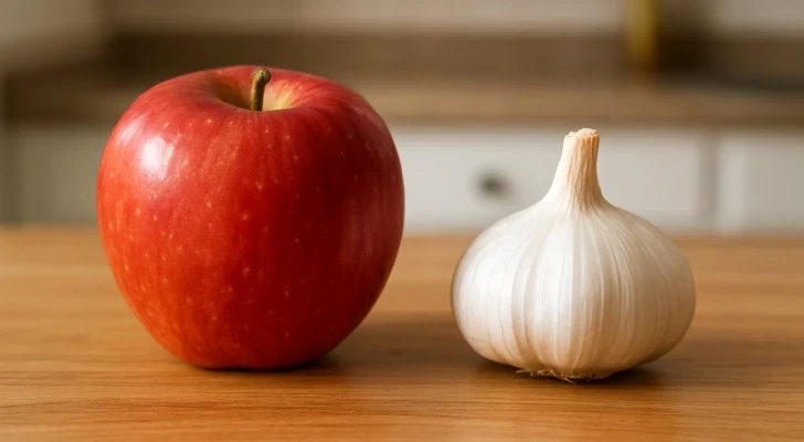 تفاحة واحدة بعد الثوم: الحلّ الطبيعي للتخلّص من الرائحة المزعجة