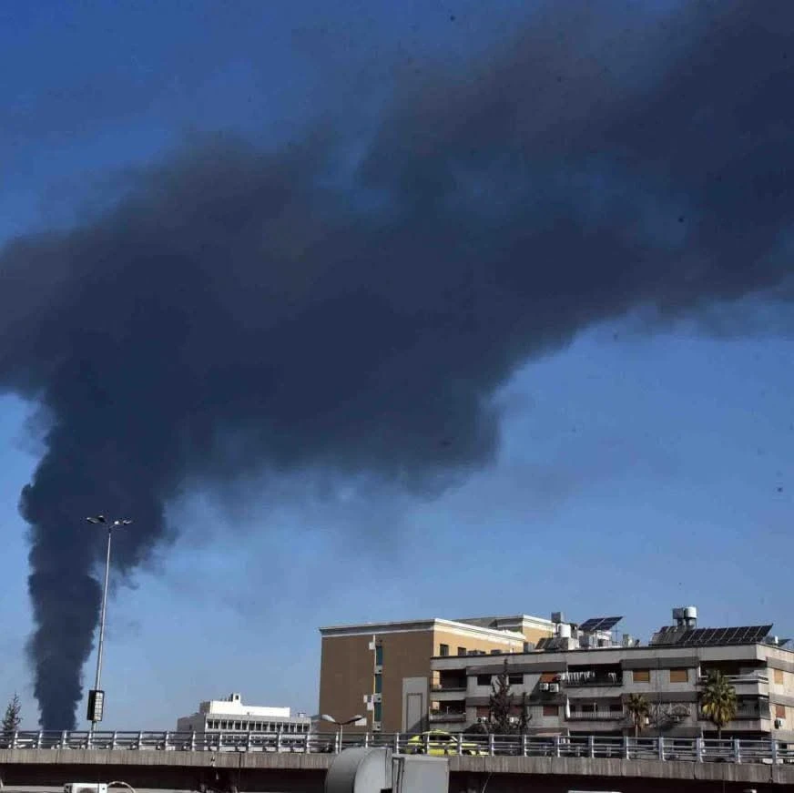 عاجل: اندلاع حريق في صهريج مازوت قرب المنطقة الحرة في البرامكة بدمشق