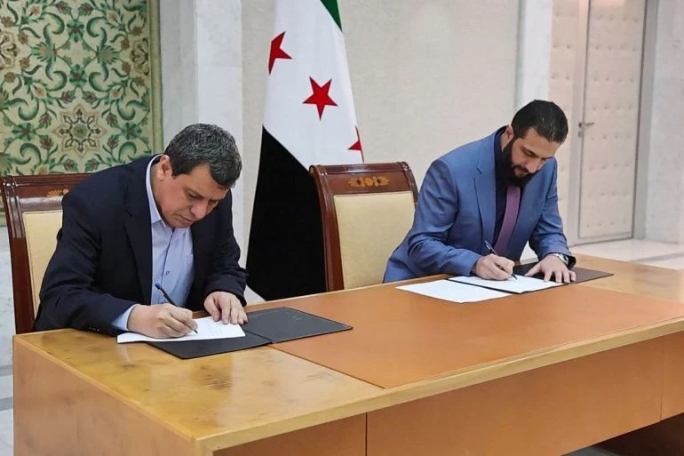بيان صادر عن مجلس سوريا الديمقراطية حول الاتفاق الموقع مع الدولة السورية