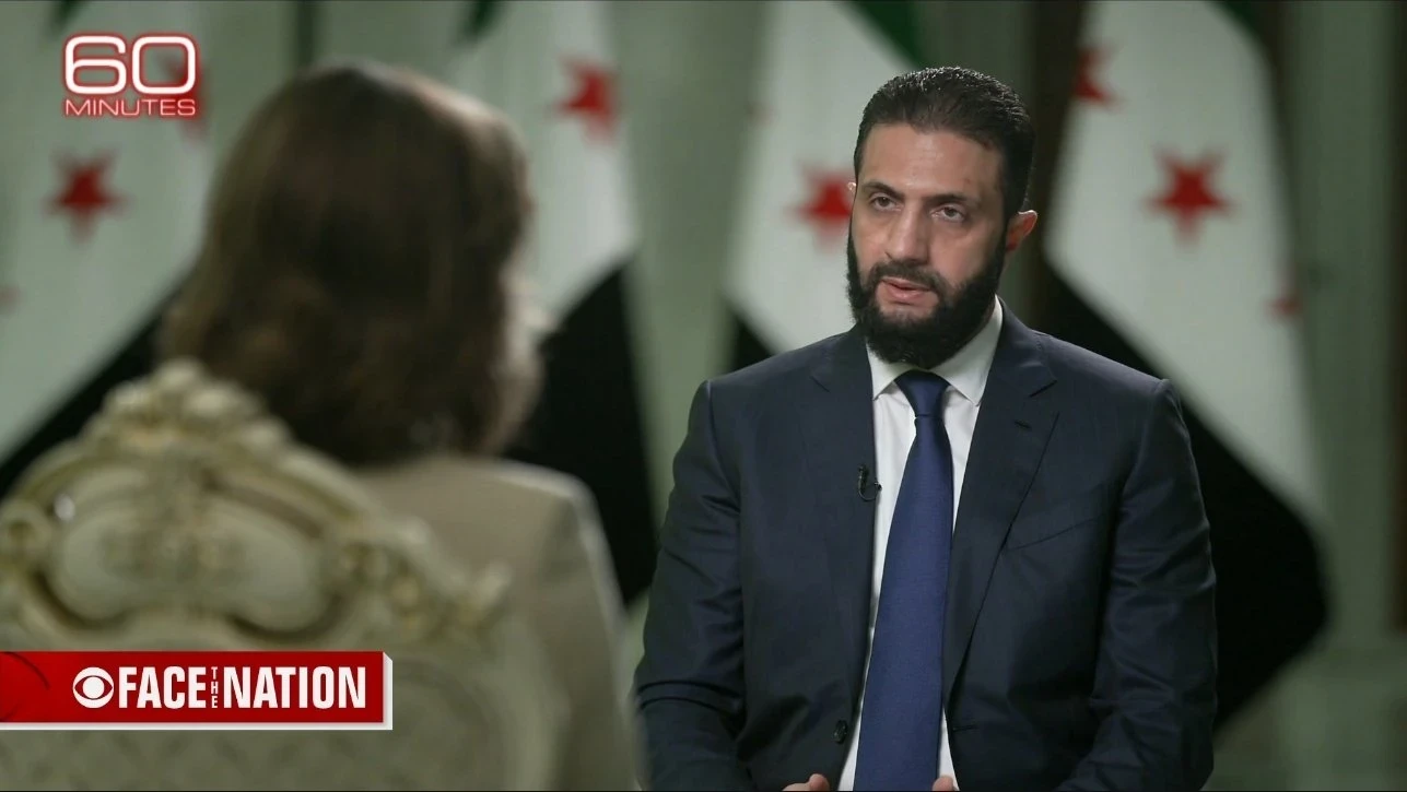 الشرع في "60 دقيقة": محاكمة الأسد.. عقوبات.. وتحذير لإسرائيل