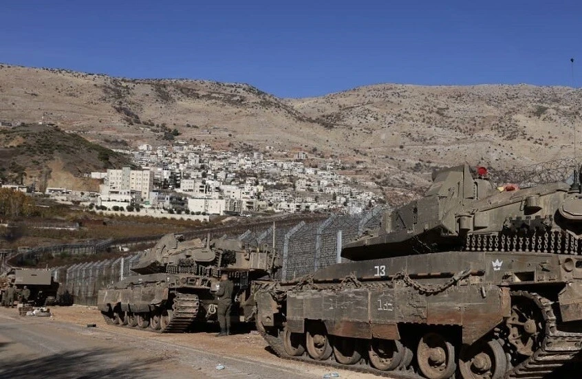 تسريبات تكشف خريطة اتفاق أمني محتمل بين سوريا وإسرائيل يشمل حظر جوي