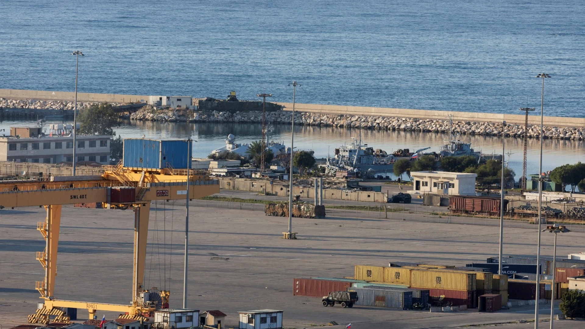 سوريا تلغي عقد استثمار مرفأ طرطوس مع شركة روسية بسبب إخلال بالعقد