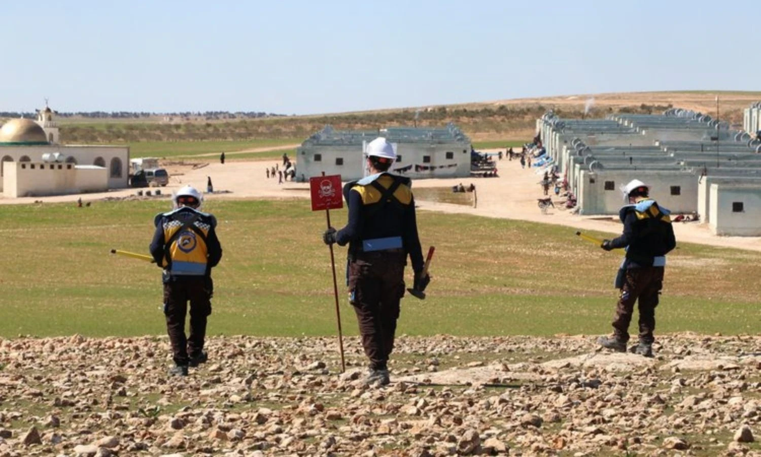 تحذير هام: الدفاع المدني السوري يدعو لتجنب المناطق الملوثة بالألغام