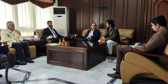 وزيـر المـوارد المـائية: دعم قطـاع المـياه أولـوية لإعـادة تأهـيل البنيـة التحـتية المتضـررة