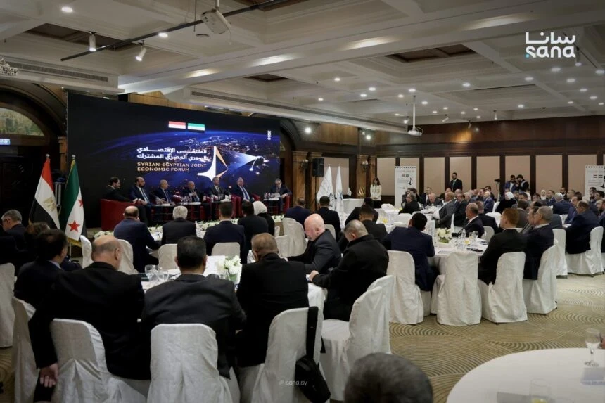 مستثمرون مصريون يبدون استعدادهم لتعزيز التعاون الاقتصادي مع سوريا