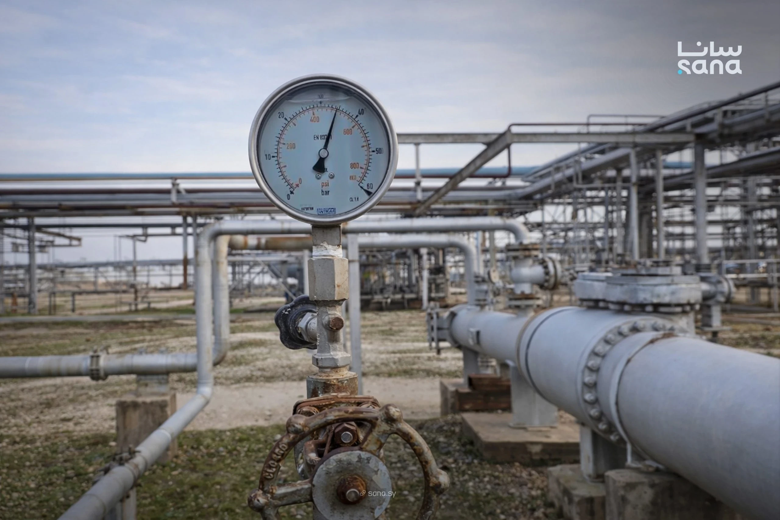 بدء ضخ الغاز من حقول جبسة إلى معمل الفرقلس لدعم توليد الكهرباء